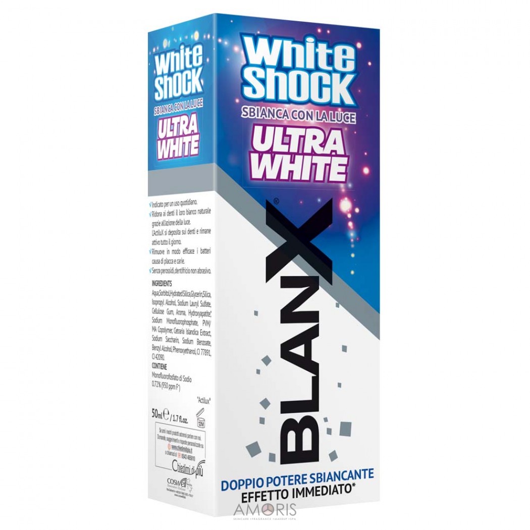 Зубна паста Шокуюча біла Ультра білизна